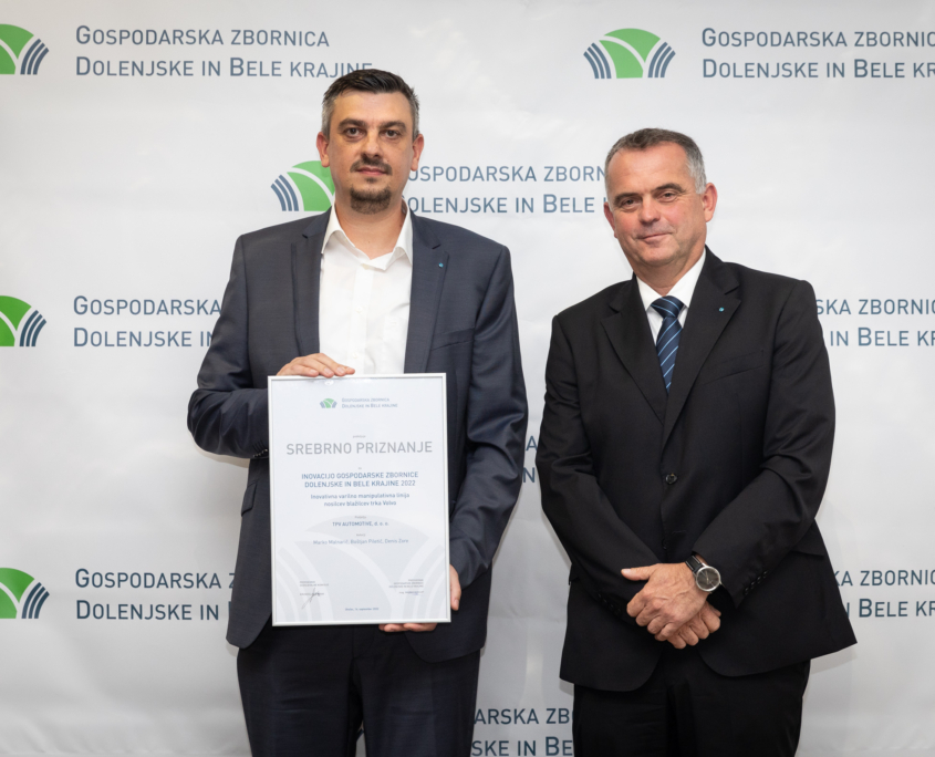 Nagrade za inovativnost GZDBK - TPV Automotive